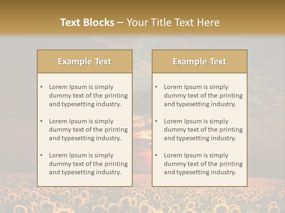 Light Dramatic Leaf PowerPoint Template