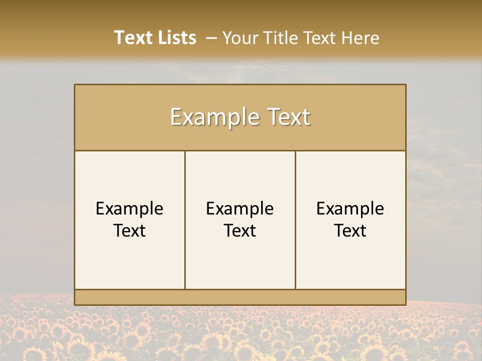 Light Dramatic Leaf PowerPoint Template