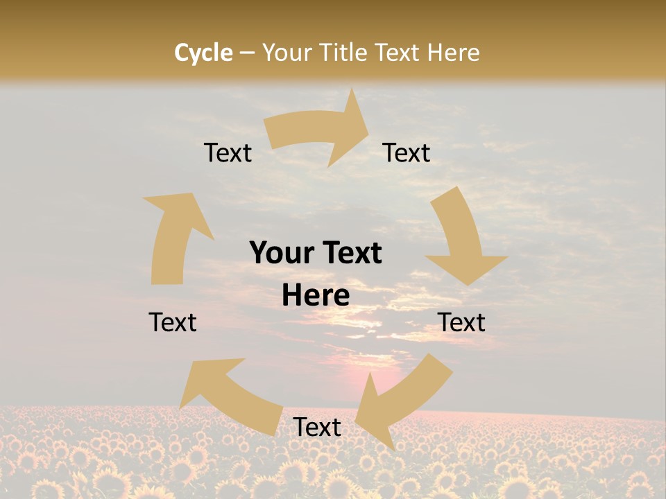 Light Dramatic Leaf PowerPoint Template