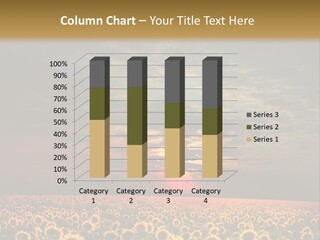 Light Dramatic Leaf PowerPoint Template