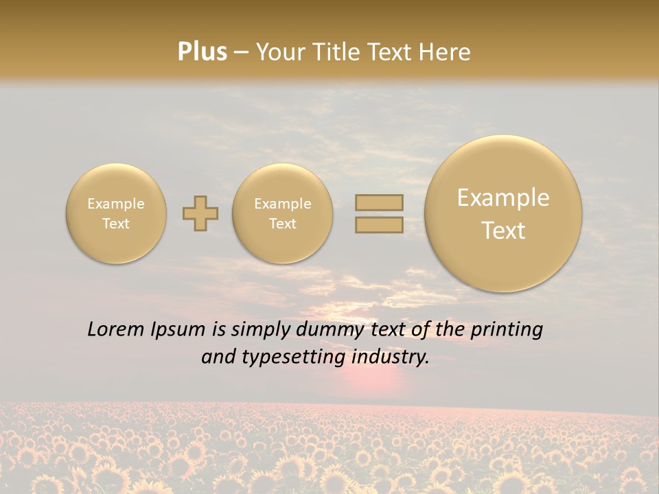 Light Dramatic Leaf PowerPoint Template