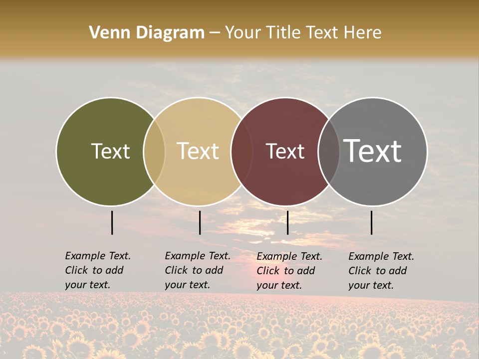 Light Dramatic Leaf PowerPoint Template