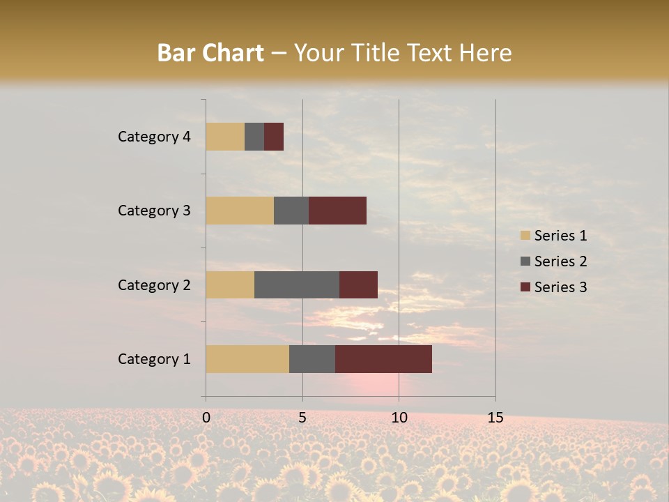 Light Dramatic Leaf PowerPoint Template