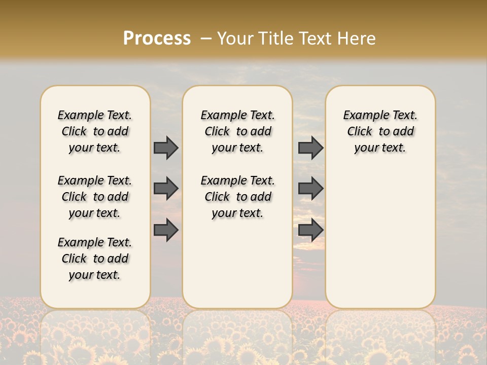 Light Dramatic Leaf PowerPoint Template
