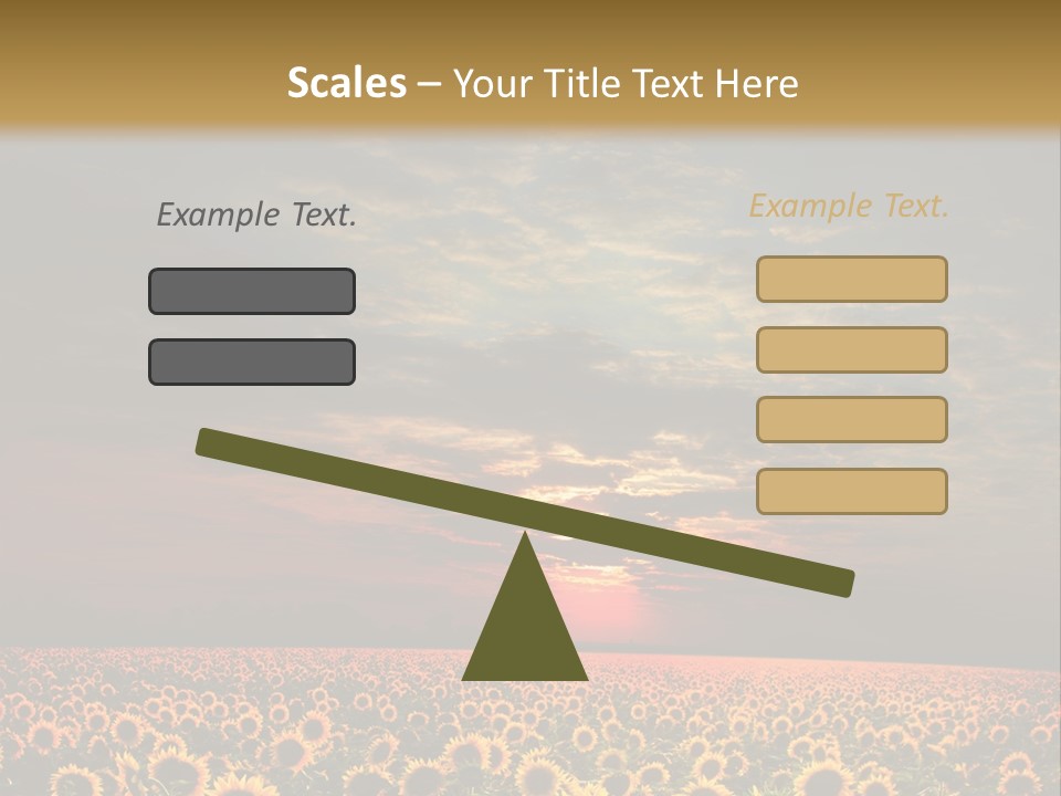 Light Dramatic Leaf PowerPoint Template