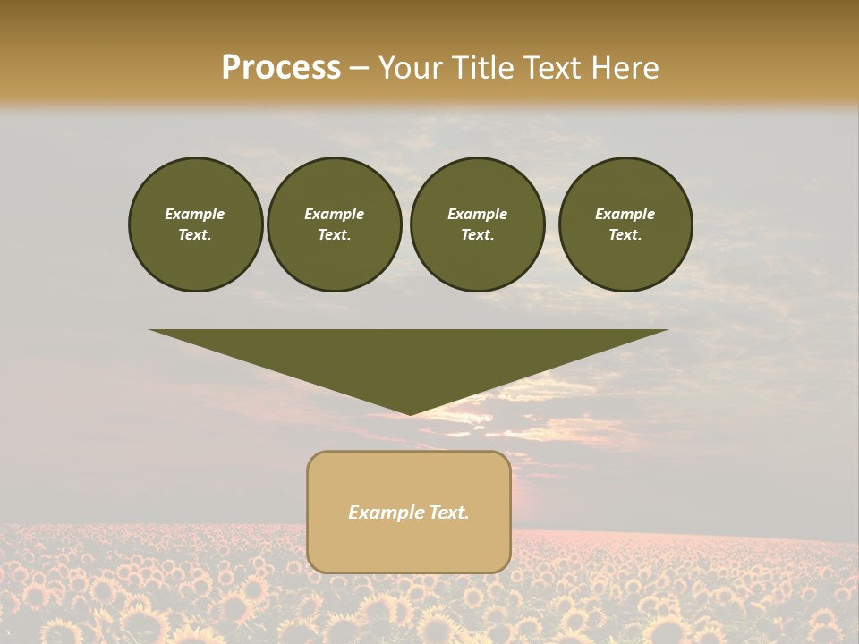 Light Dramatic Leaf PowerPoint Template