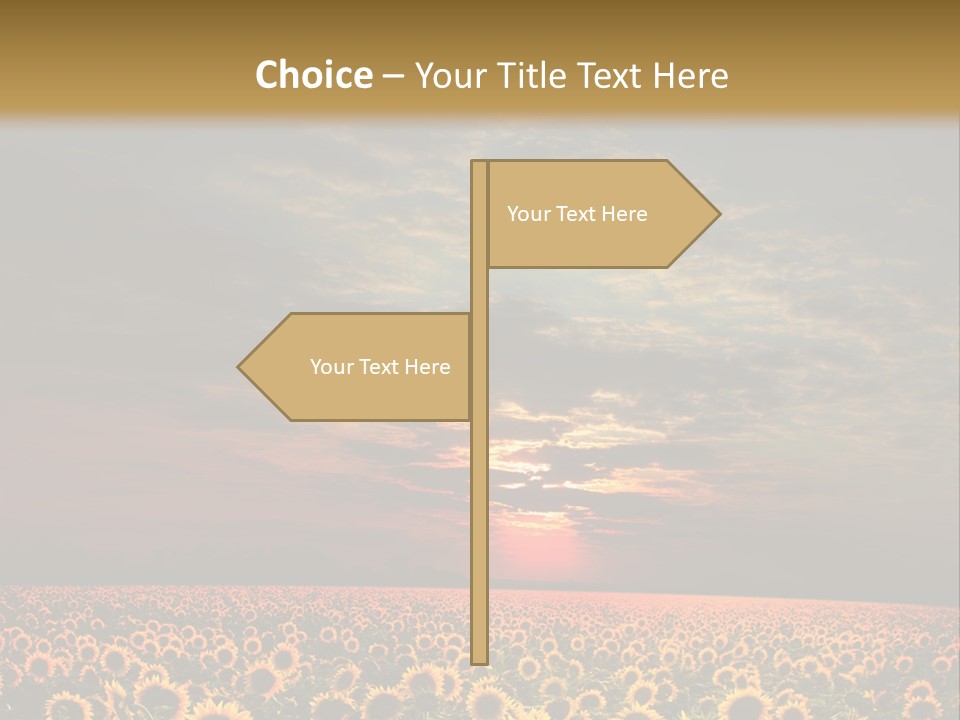 Light Dramatic Leaf PowerPoint Template