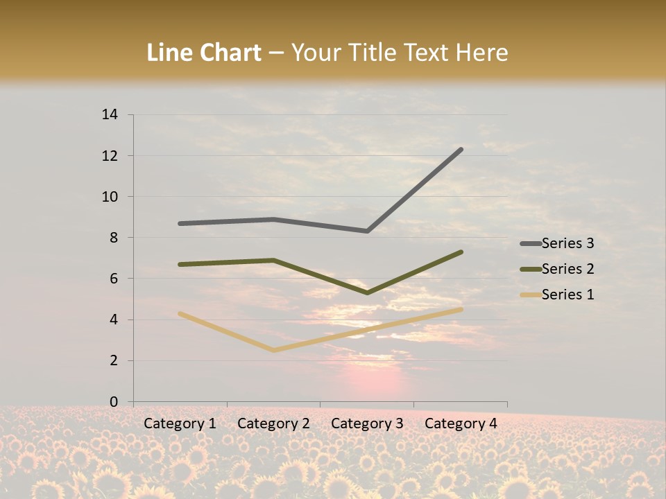 Light Dramatic Leaf PowerPoint Template