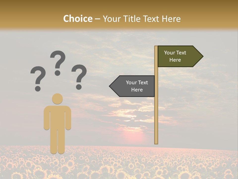 Light Dramatic Leaf PowerPoint Template