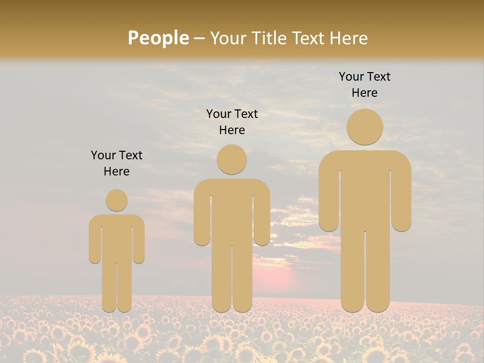 Light Dramatic Leaf PowerPoint Template