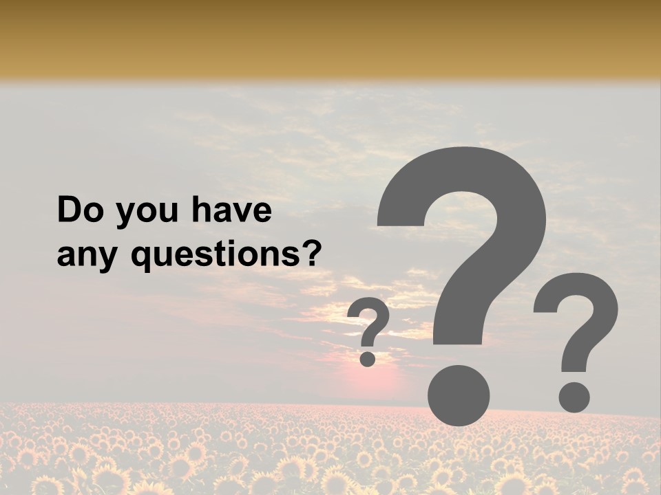 Light Dramatic Leaf PowerPoint Template