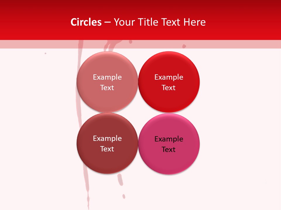 Spot Grunge Splat PowerPoint Template