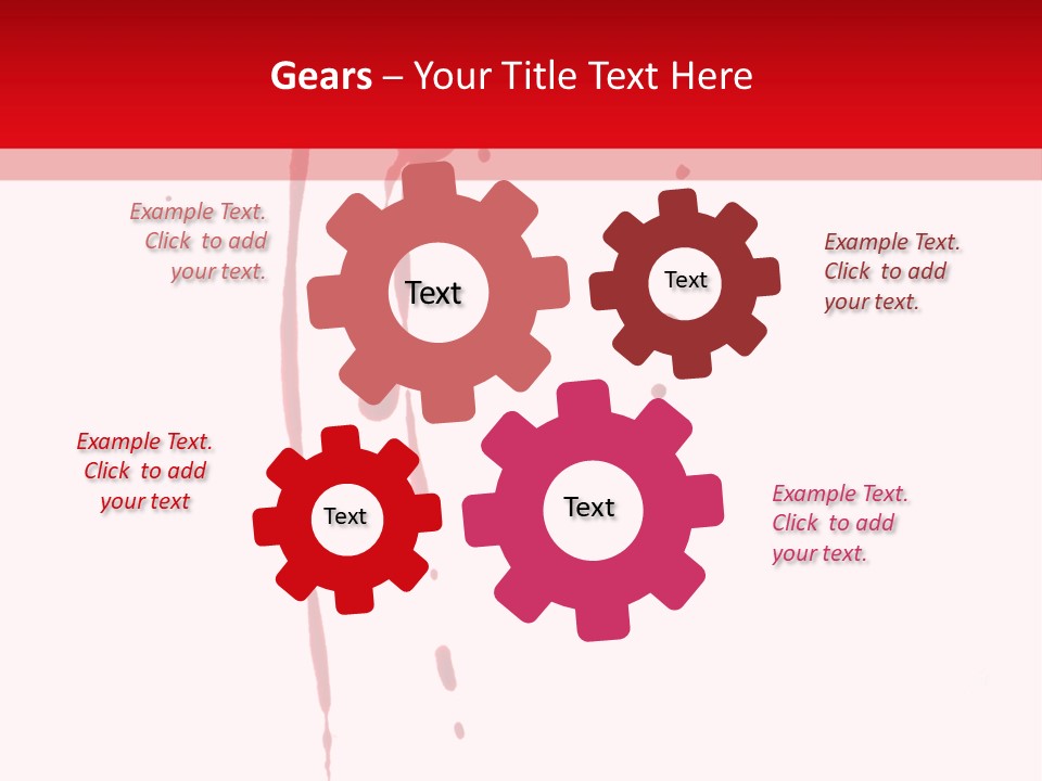 Spot Grunge Splat PowerPoint Template