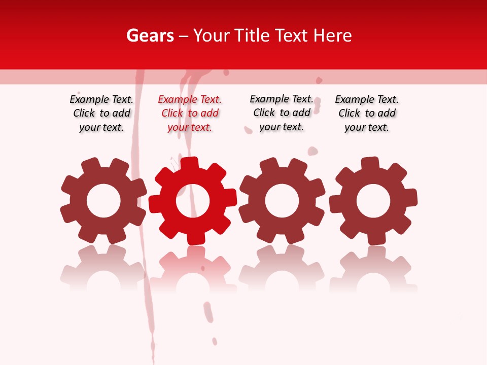 Spot Grunge Splat PowerPoint Template