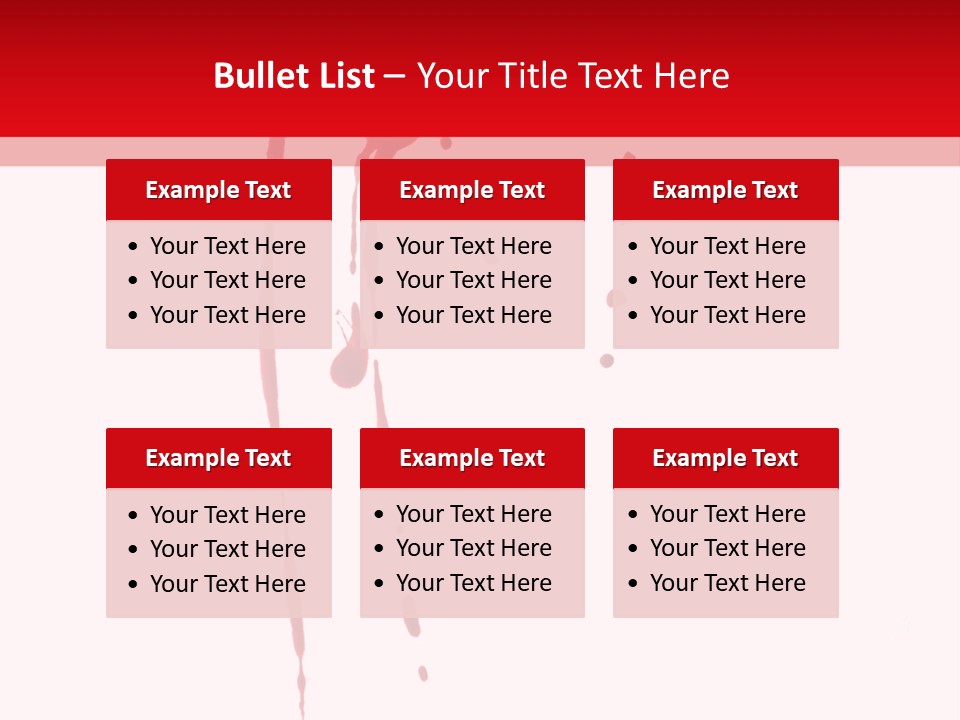 Spot Grunge Splat PowerPoint Template