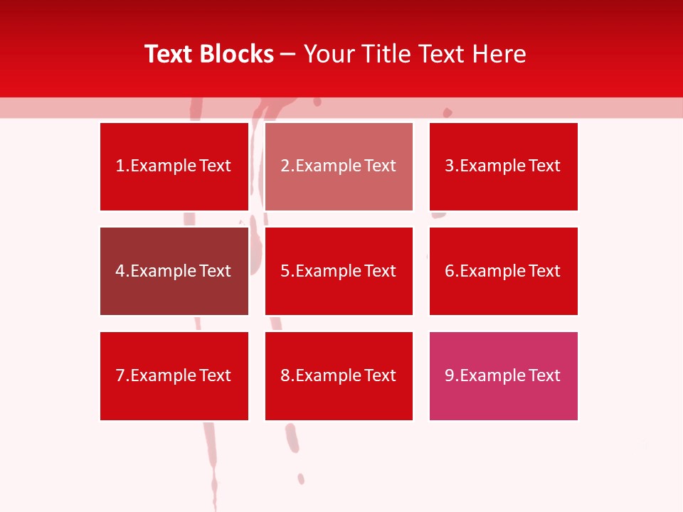 Spot Grunge Splat PowerPoint Template