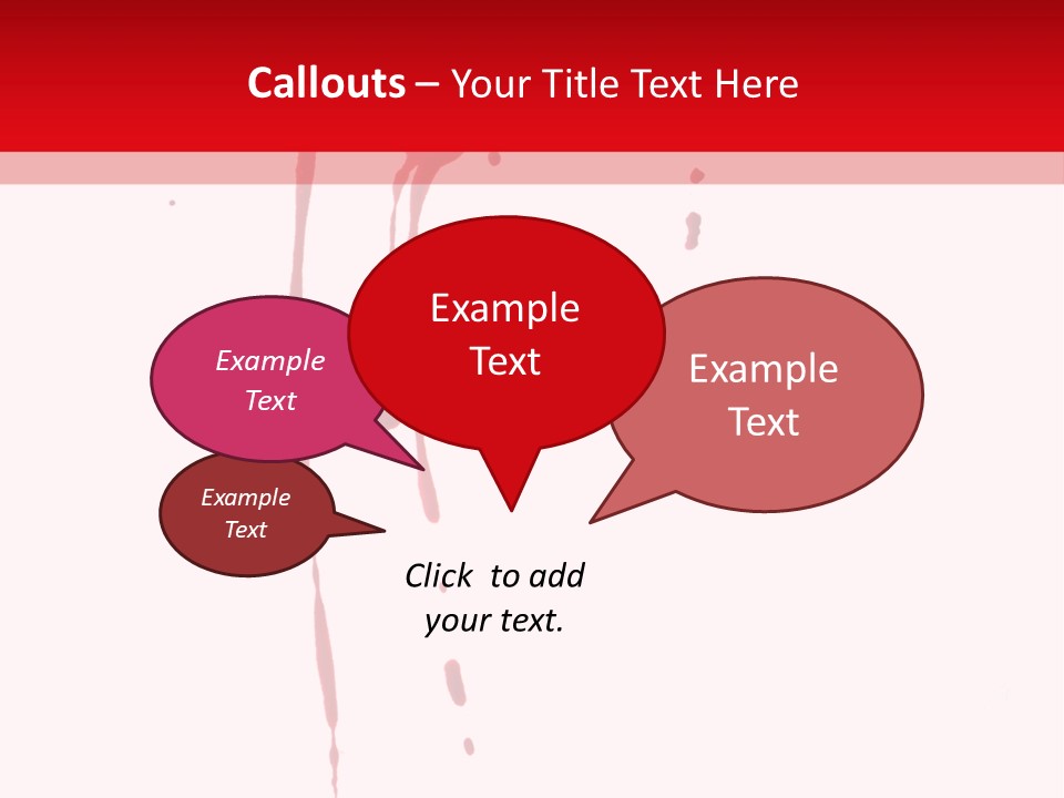 Spot Grunge Splat PowerPoint Template