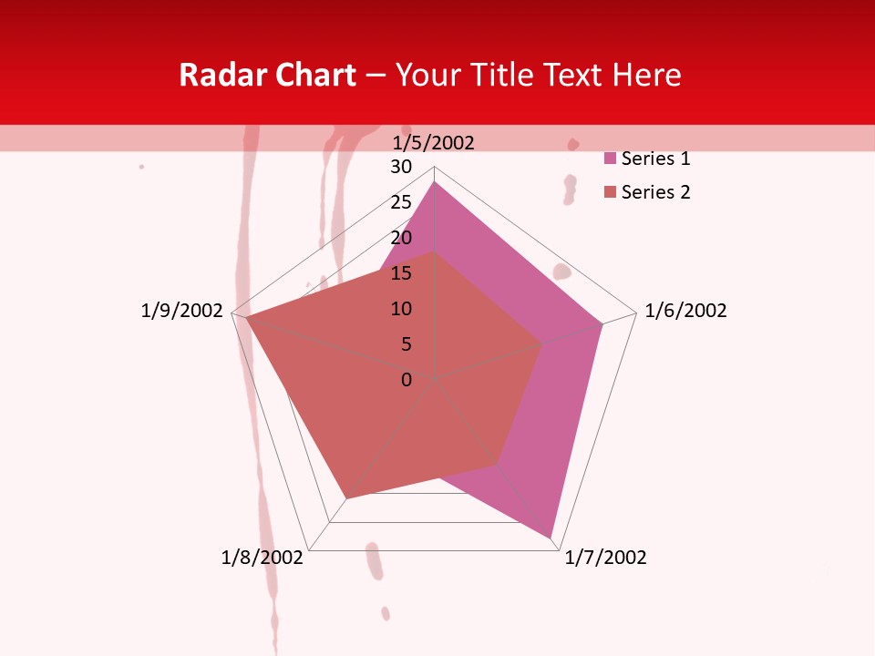 Spot Grunge Splat PowerPoint Template