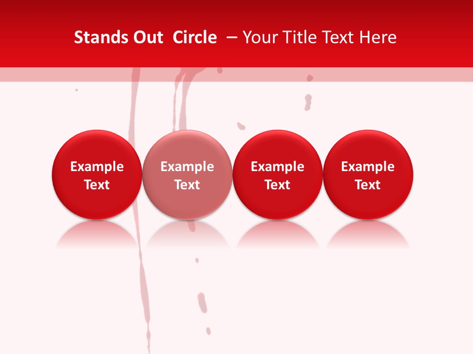 Spot Grunge Splat PowerPoint Template