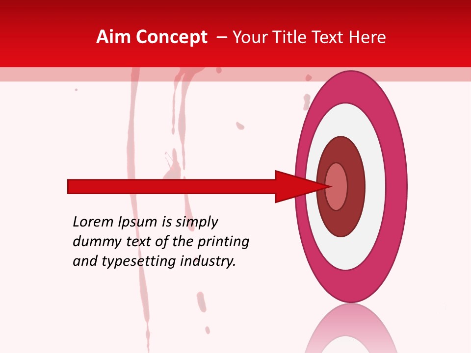 Spot Grunge Splat PowerPoint Template