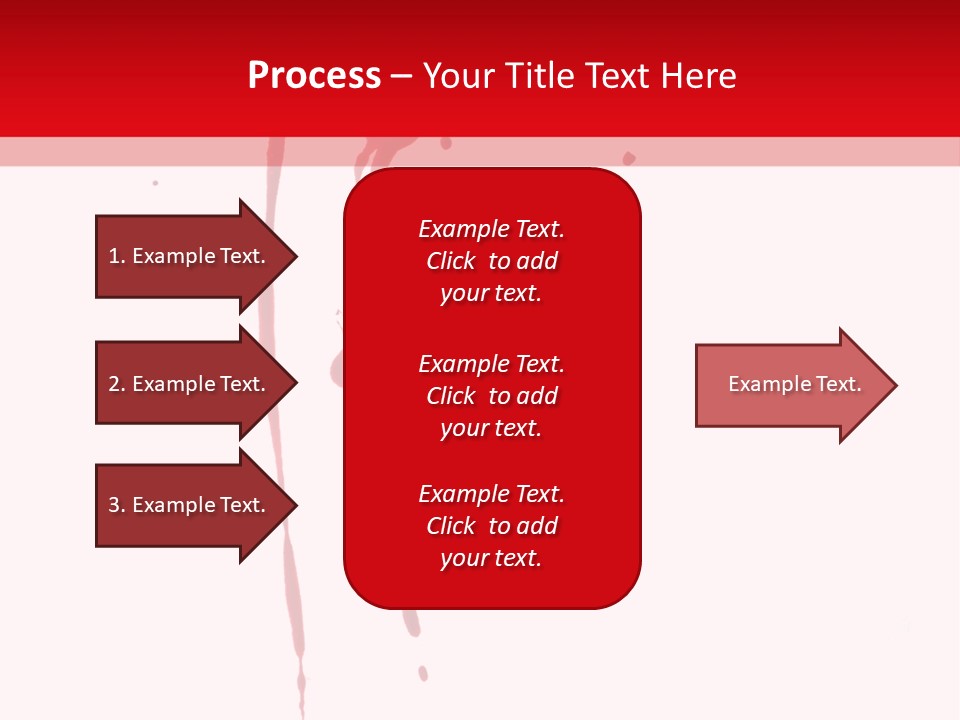 Spot Grunge Splat PowerPoint Template