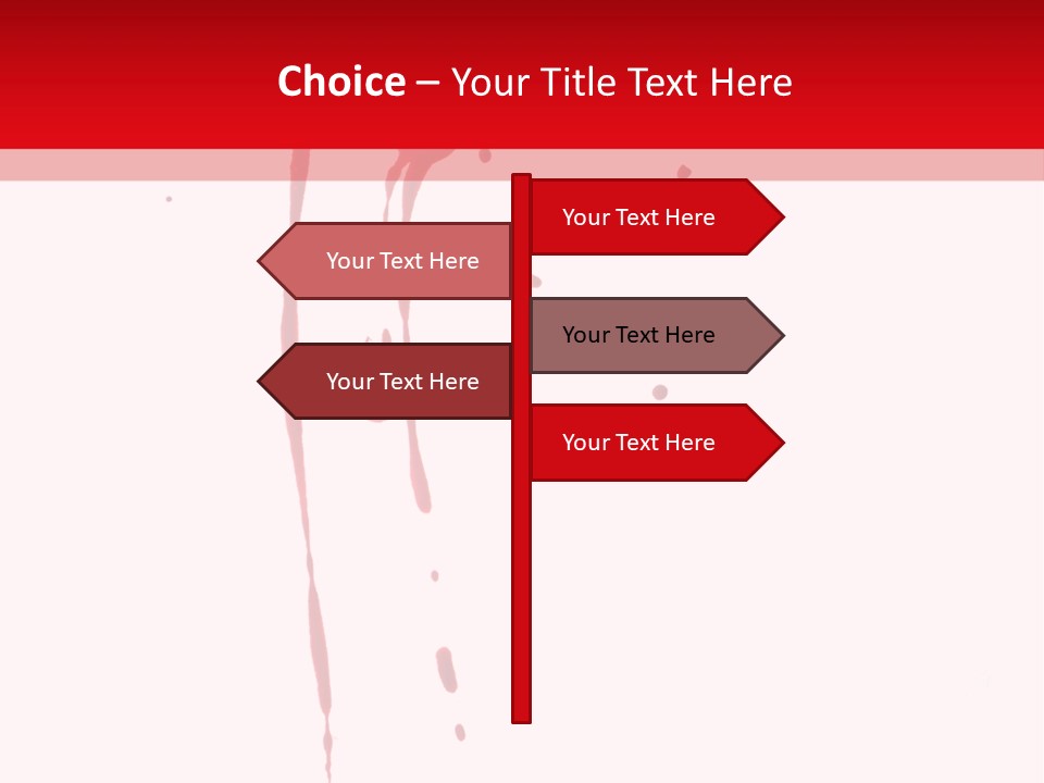 Spot Grunge Splat PowerPoint Template