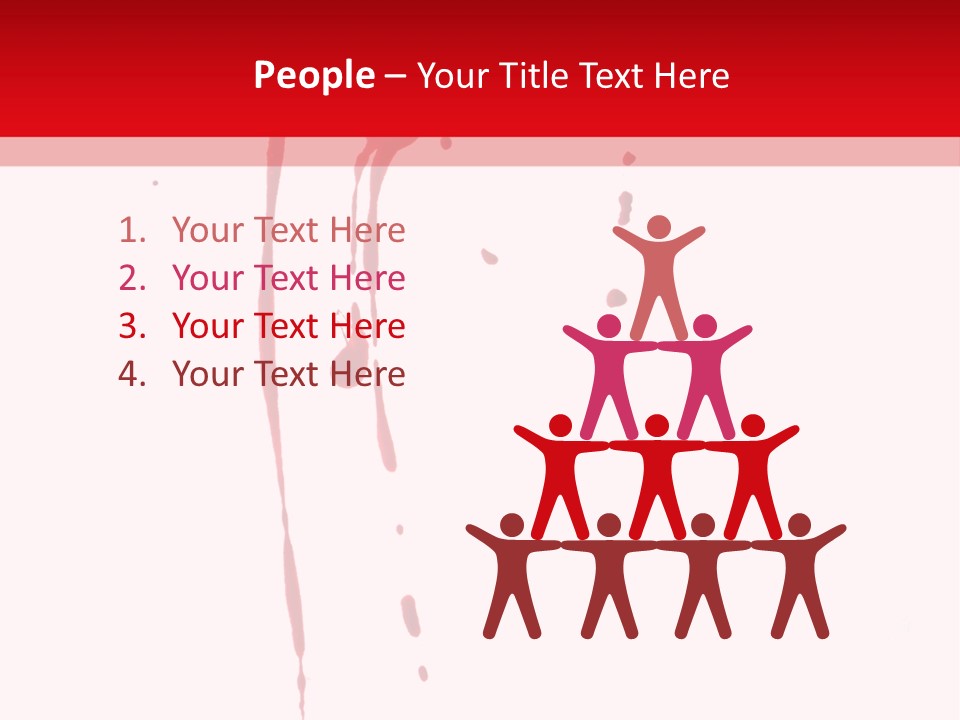 Spot Grunge Splat PowerPoint Template