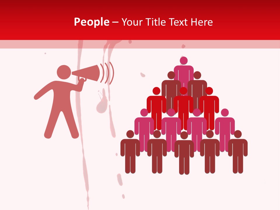 Spot Grunge Splat PowerPoint Template