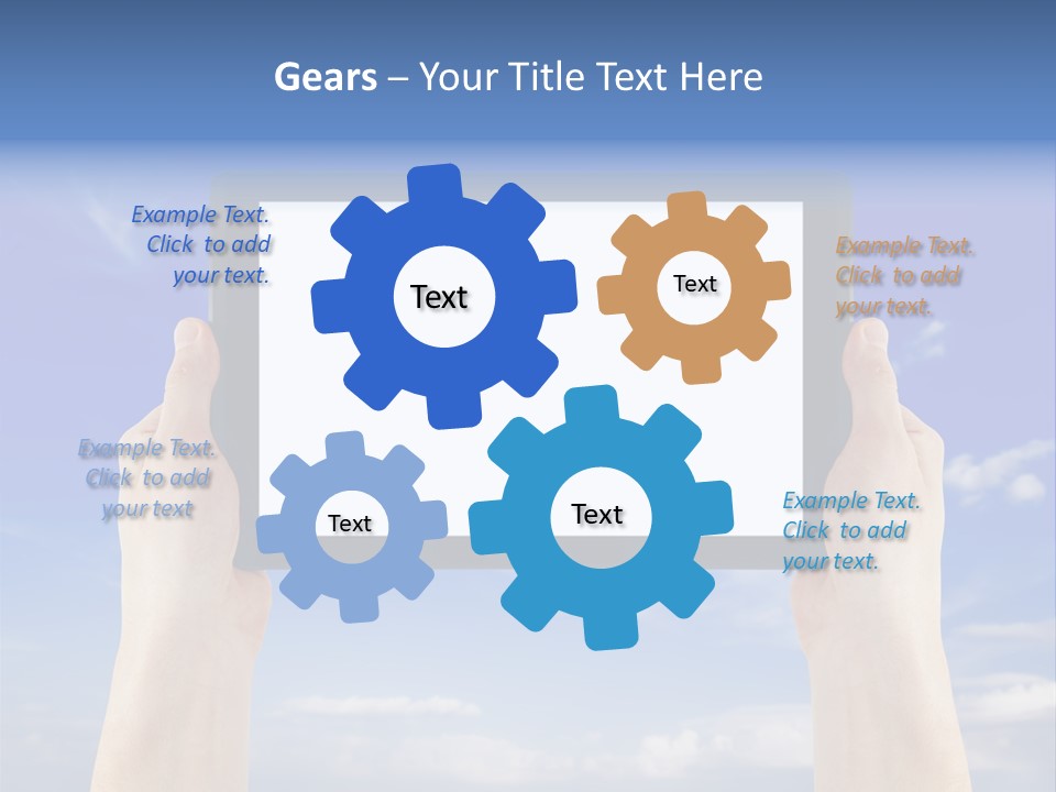Mobility Tablet Pc Technology PowerPoint Template