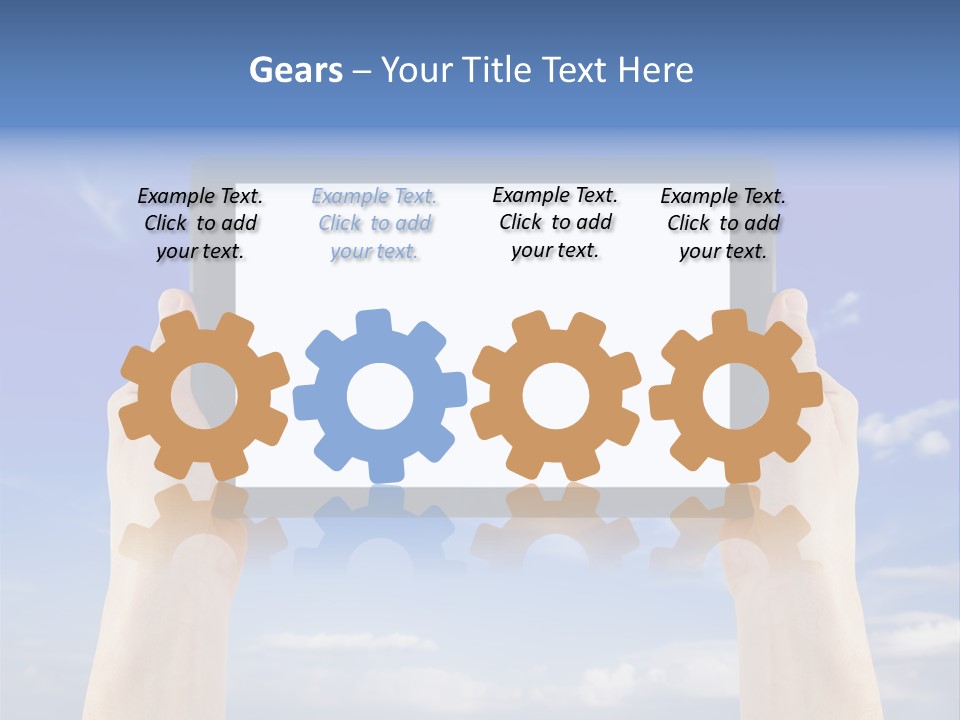 Mobility Tablet Pc Technology PowerPoint Template