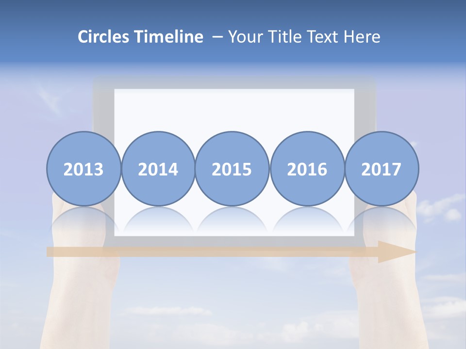 Mobility Tablet Pc Technology PowerPoint Template