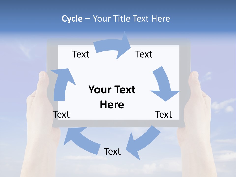 Mobility Tablet Pc Technology PowerPoint Template