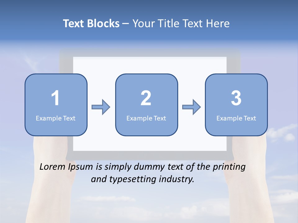 Mobility Tablet Pc Technology PowerPoint Template