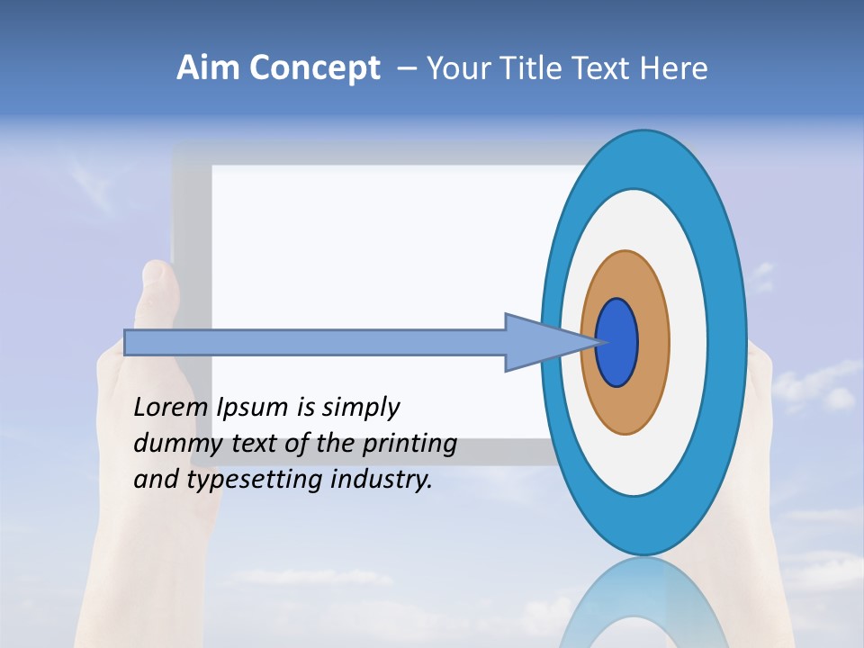 Mobility Tablet Pc Technology PowerPoint Template