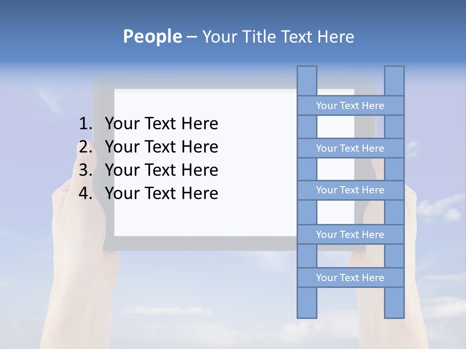 Mobility Tablet Pc Technology PowerPoint Template