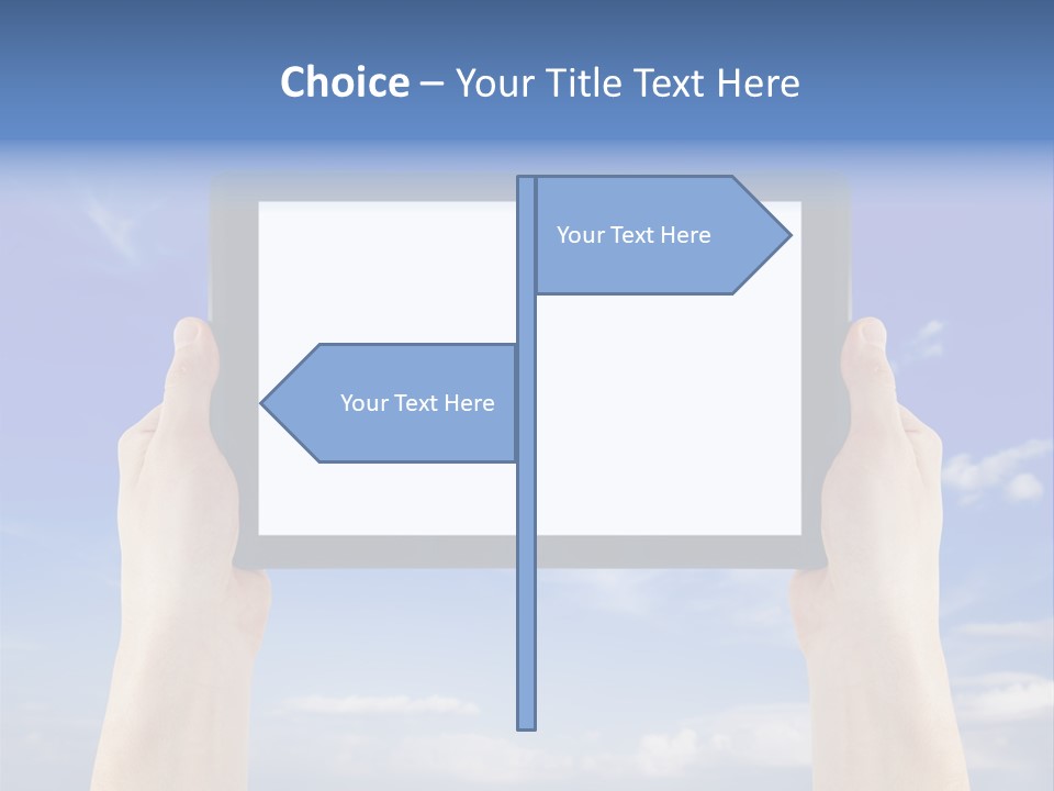Mobility Tablet Pc Technology PowerPoint Template