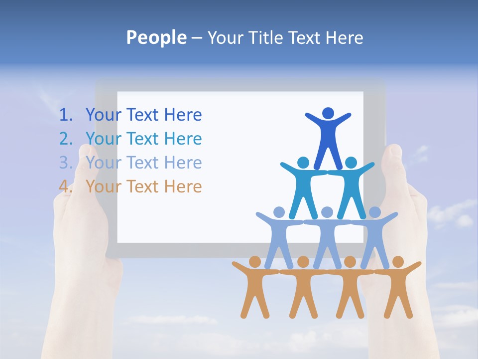 Mobility Tablet Pc Technology PowerPoint Template