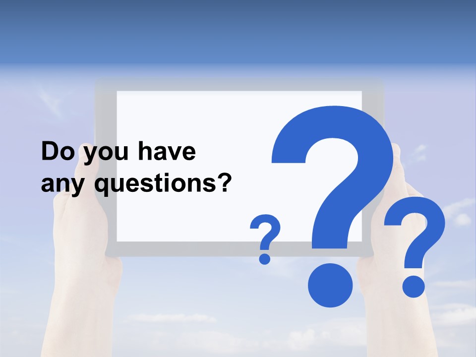 Mobility Tablet Pc Technology PowerPoint Template