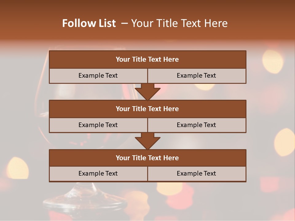 Background Lights Modern PowerPoint Template