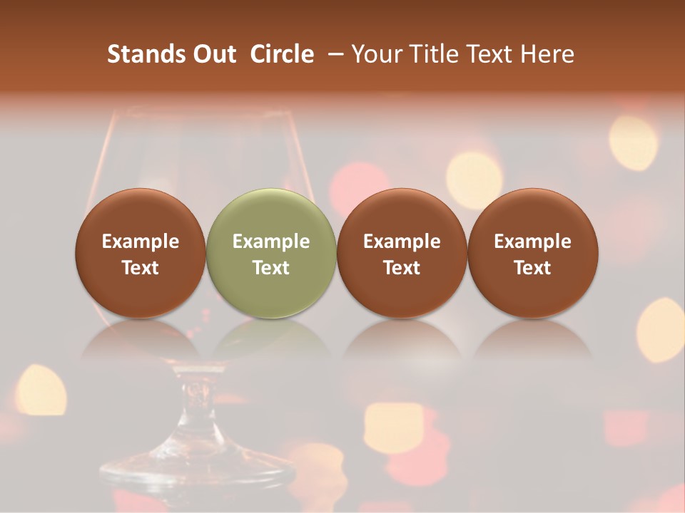 Background Lights Modern PowerPoint Template