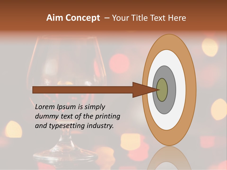 Background Lights Modern PowerPoint Template