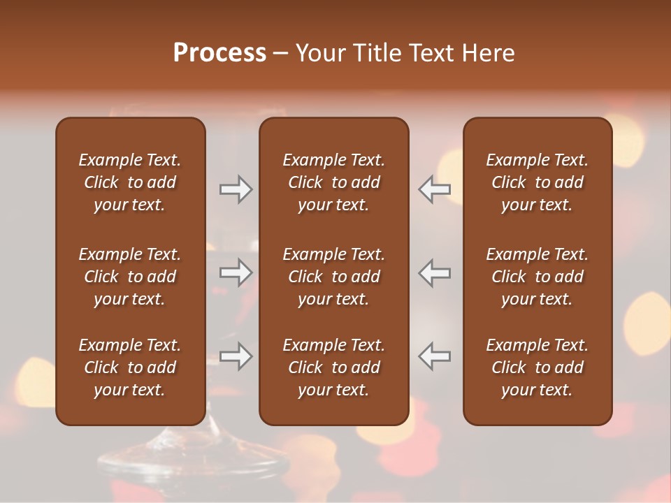 Background Lights Modern PowerPoint Template