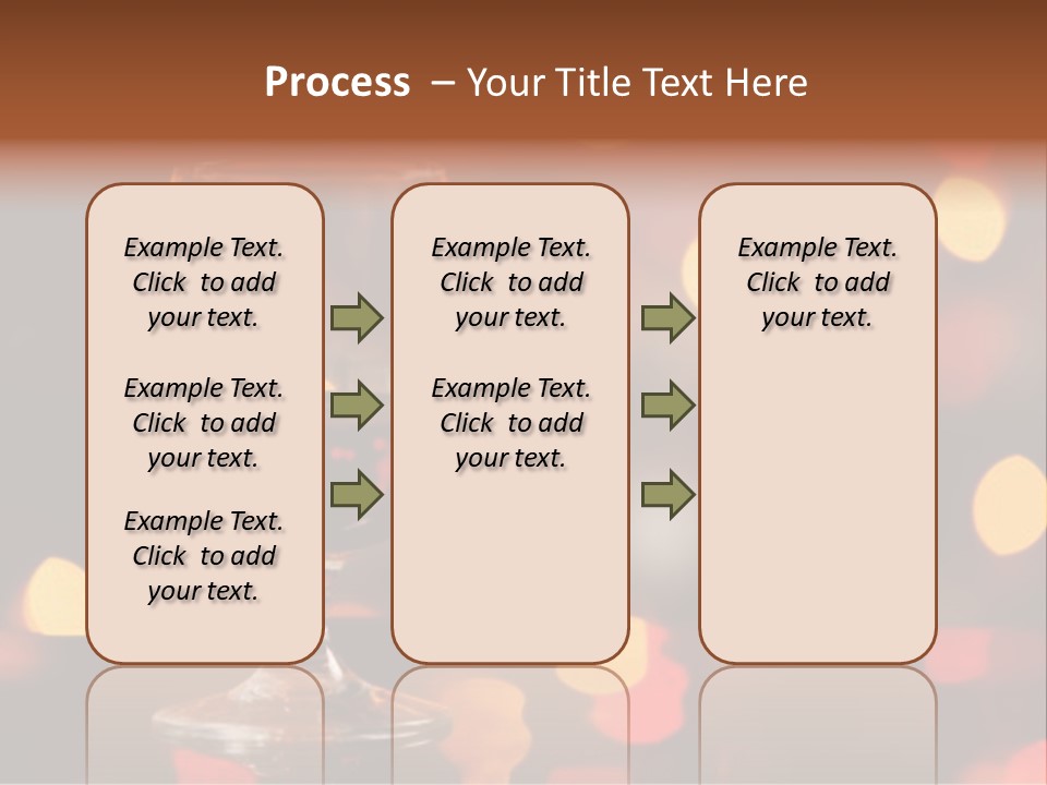 Background Lights Modern PowerPoint Template