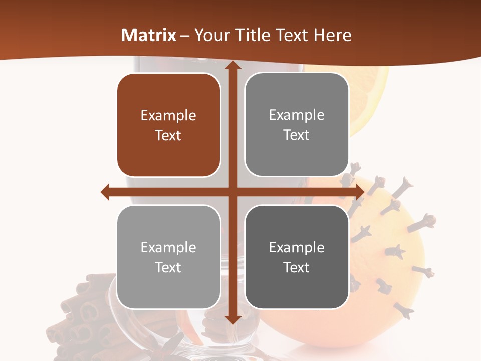 Star Isolated Herbal PowerPoint Template