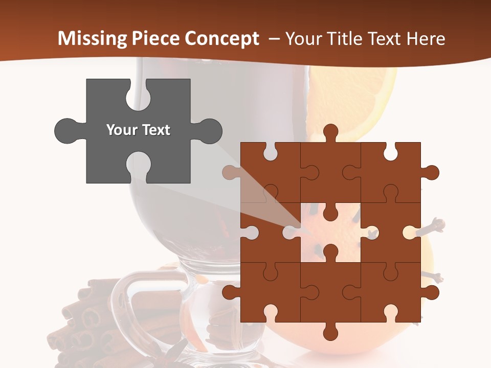 Star Isolated Herbal PowerPoint Template