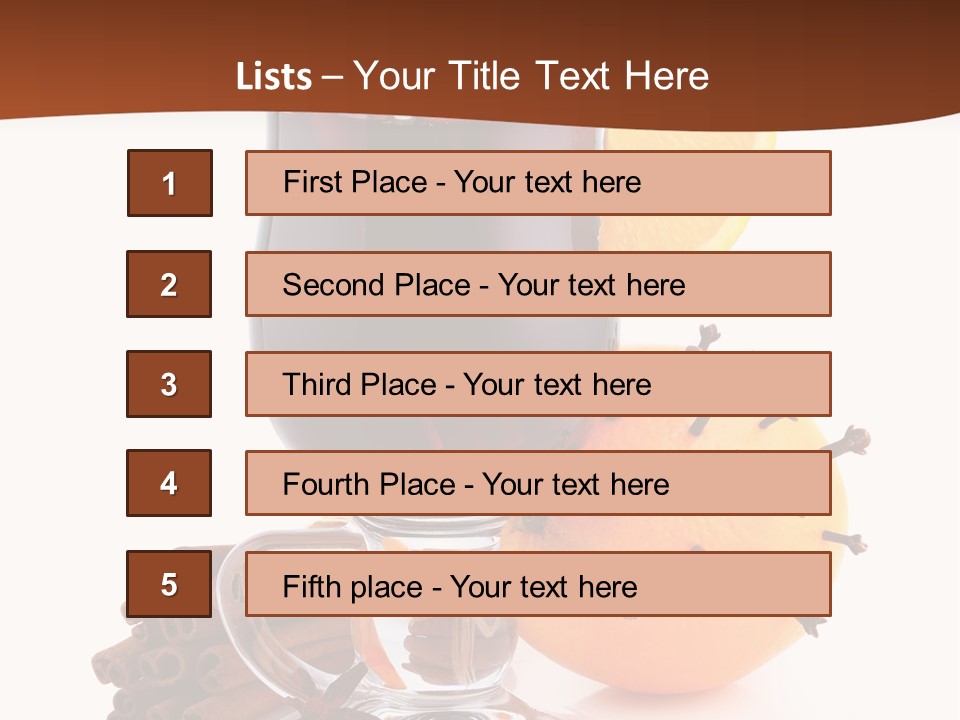 Star Isolated Herbal PowerPoint Template