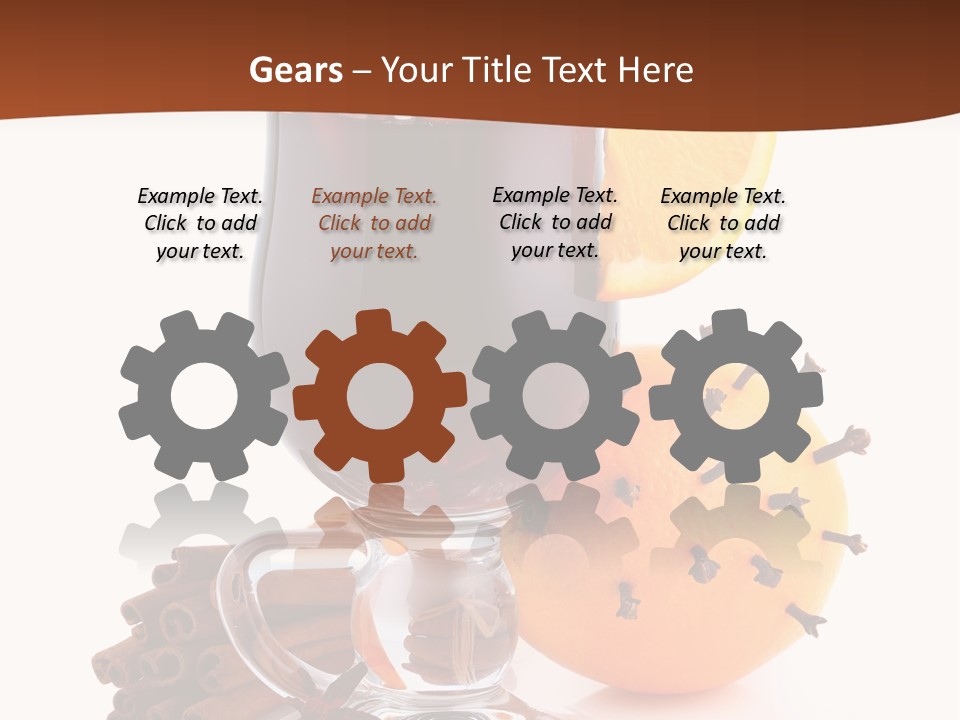 Star Isolated Herbal PowerPoint Template