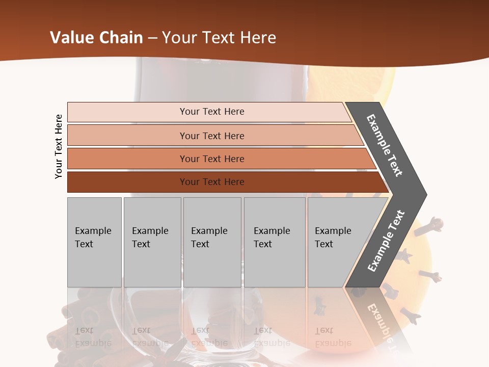 Star Isolated Herbal PowerPoint Template