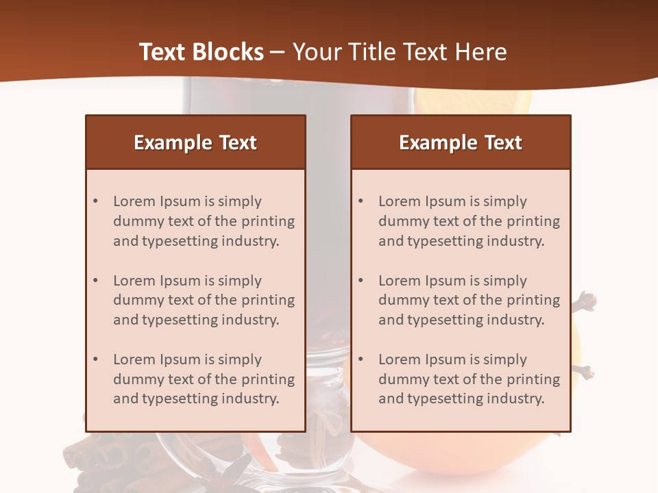 Star Isolated Herbal PowerPoint Template