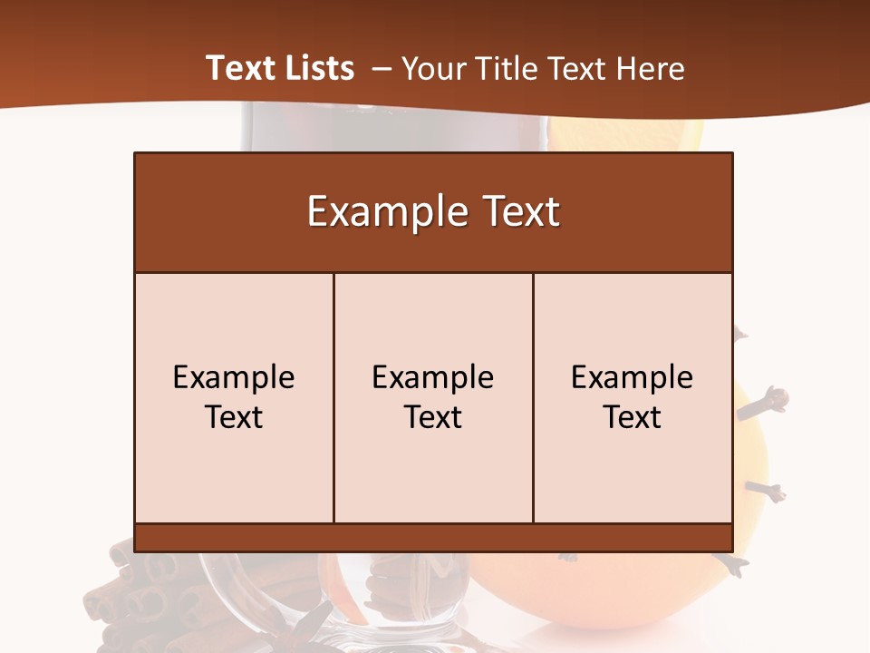 Star Isolated Herbal PowerPoint Template